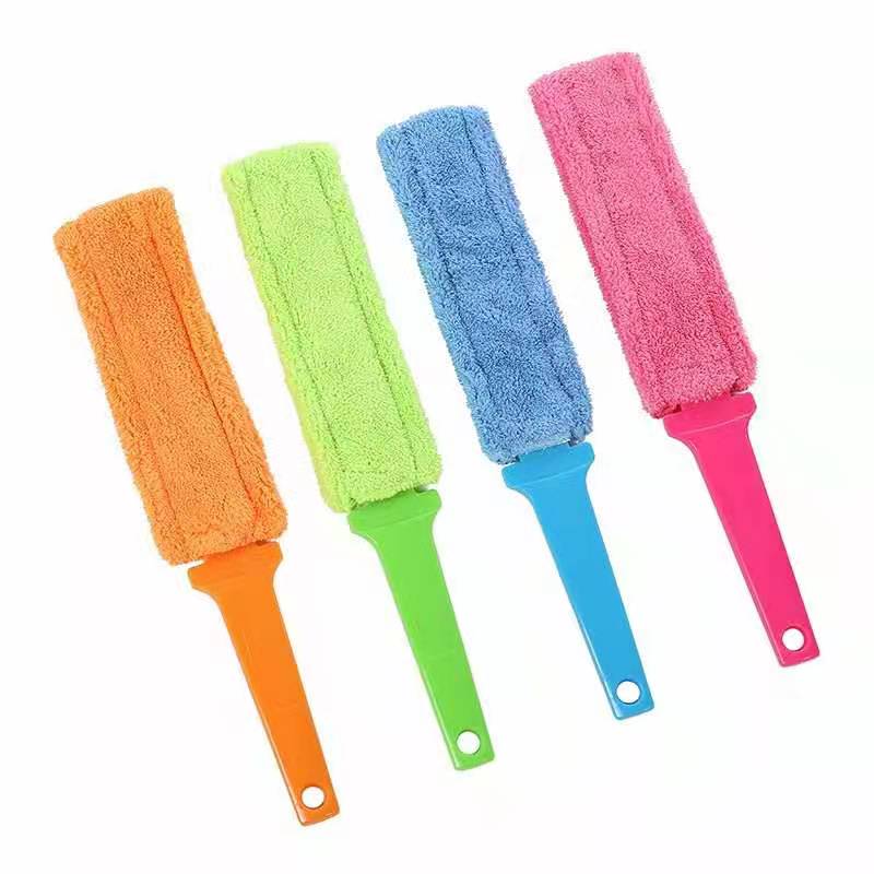 Washable Replacement Coral Fleece Flat Cleaning Brush Sleeve For Air Conditioner,Car,Blind,Window