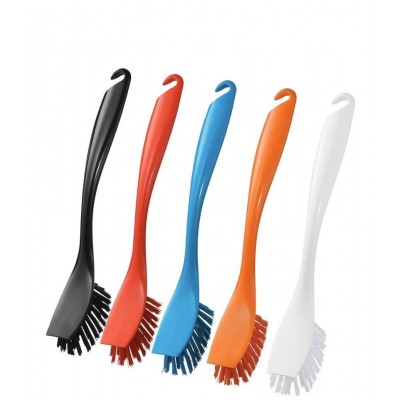 New Design Neat Bristle Kitchen Cleaning Brush Scrubber Dish Brush Plastic With Long Handle