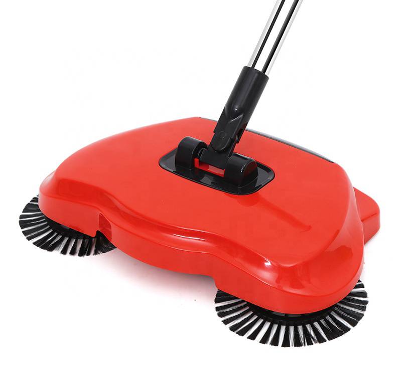 Automatic Hand Push Sweeper Clean Mop Floor Sweeper Machine With Telescopic Handle