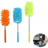 3 Pack Microfiber Duster,  Washable Microfiber Extendable Duster Microfiber Hand Duster Cleaning Tool Dusting Brush for Home